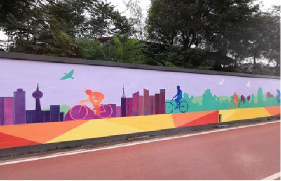 平昌墙体彩绘-围墙