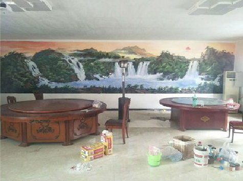 平昌墙绘-写实风景