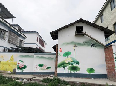 平昌室外墙绘-从选材到保养。