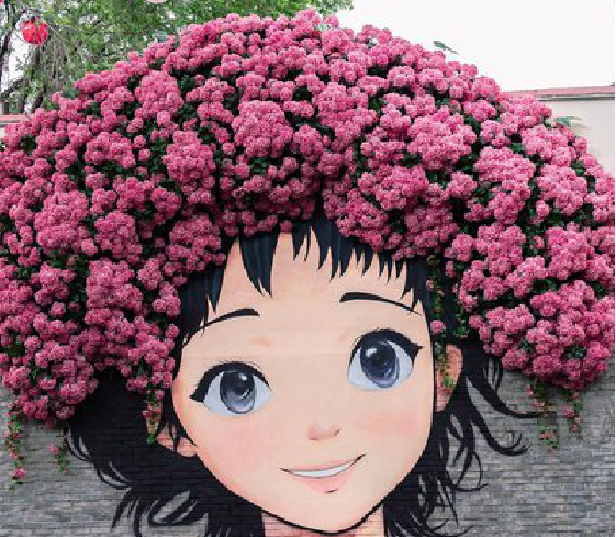 平昌墙体彩绘-网红墙打卡