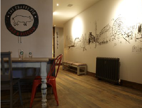 平昌教你判断手绘墙质量的好坏。