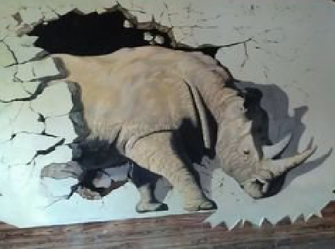 平昌在墙绘中，如何绘制3D效果？